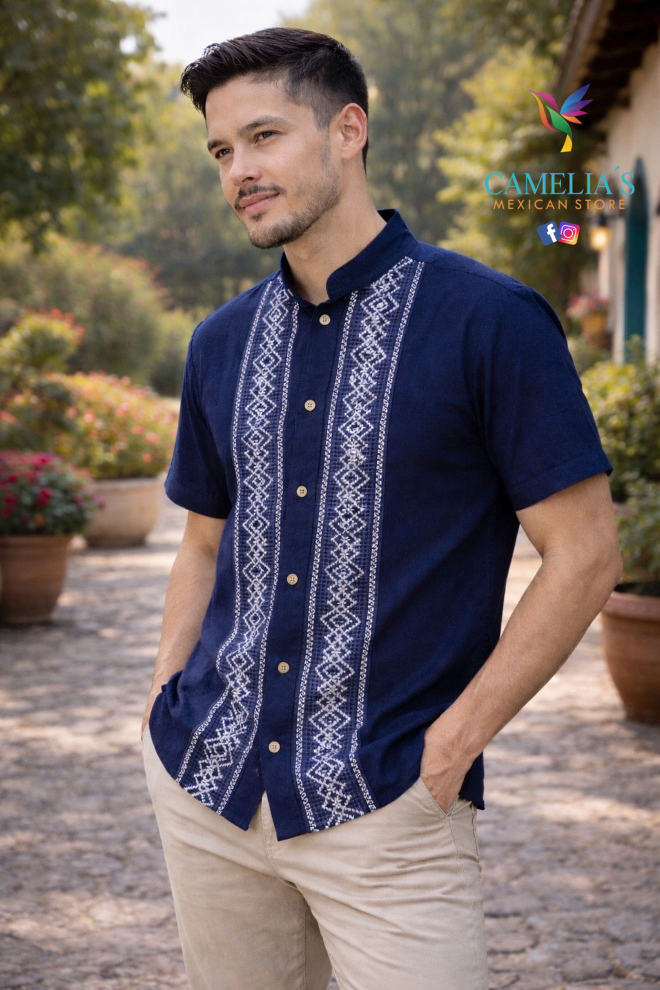 MEN'S & KIDS ROMBO GUAYABERA