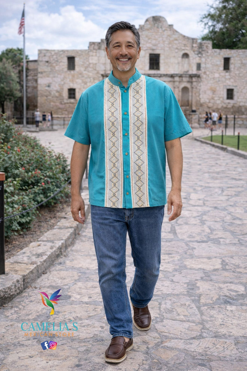 MEN'S & KIDS ROMBO GUAYABERA