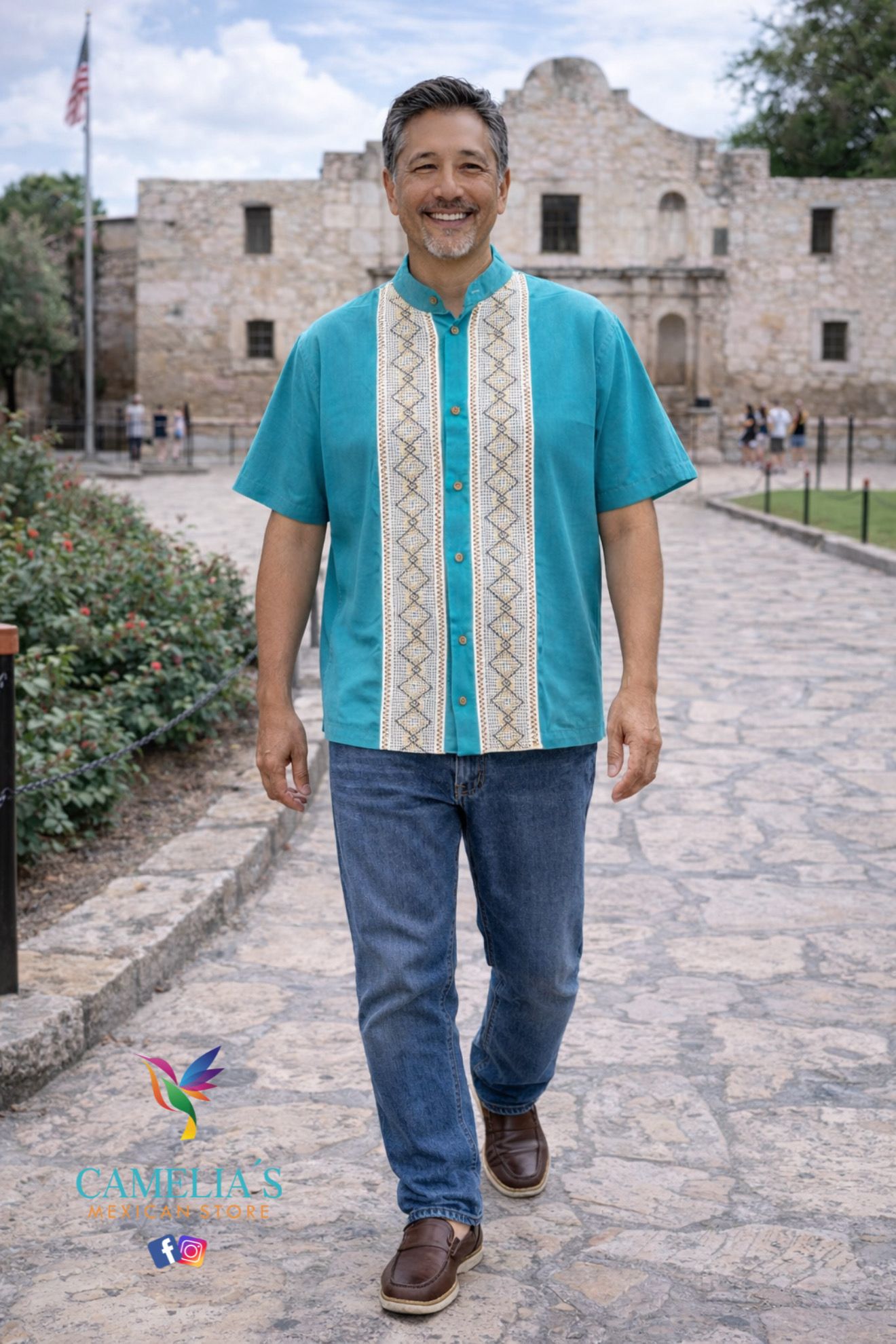 MEN'S & KIDS ROMBO GUAYABERA