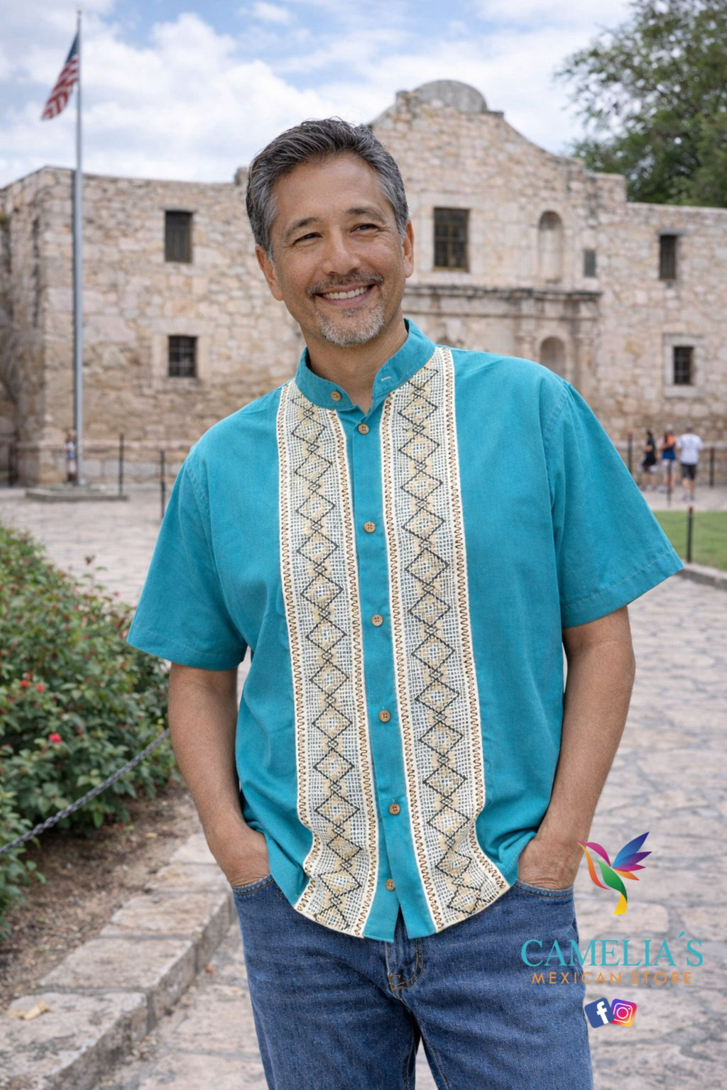 MEN'S & KIDS ROMBO GUAYABERA