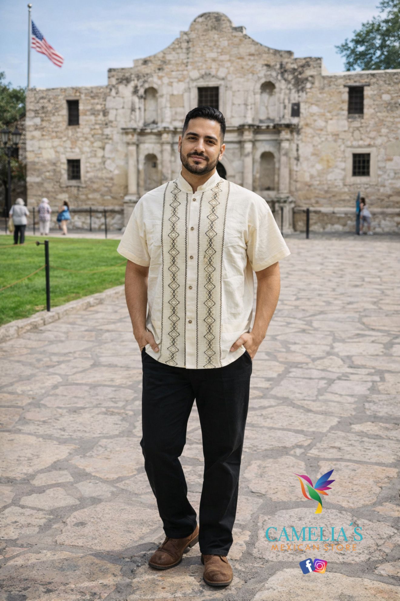 MEN'S & KIDS ROMBO GUAYABERA