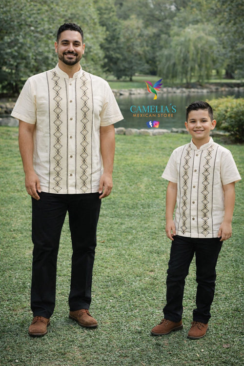 MEN'S & KIDS ROMBO GUAYABERA